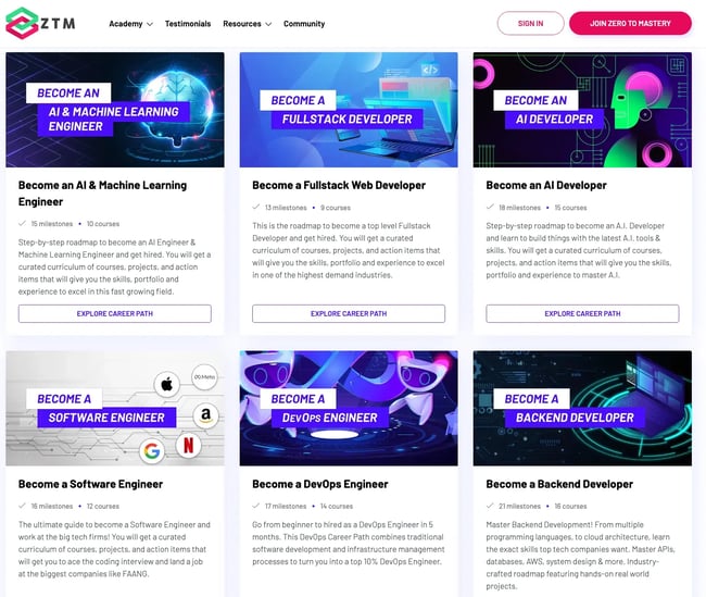 how to code zerotomastery